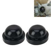 2 PCS K105 Universal Car LED Headlight HID Xenon Lamp Silicone Dust Cover Seal Caps Car Dust Cover Waterproof Dustproof Sealing Headlamp Cover for Car Retrofit, Inner Diameter: 10.5cm